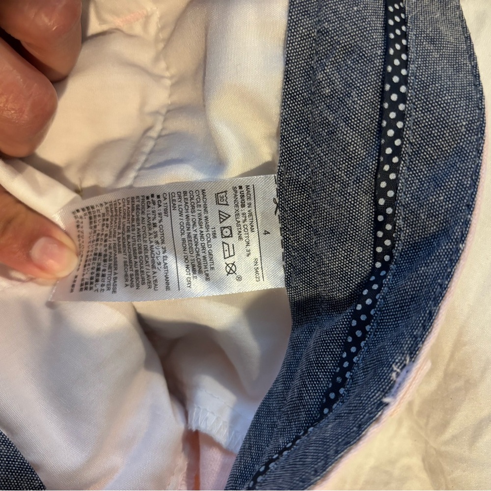 Banana Republic Women’s Size 4 Shorts Light Pink Spring Summer Classic Travel - Picture 6 of 6